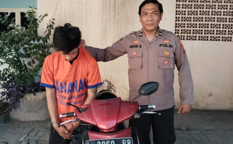 Polsek Kenjeran Gagalkan Aksi Curanmor dan Amankan Satu Pelaku