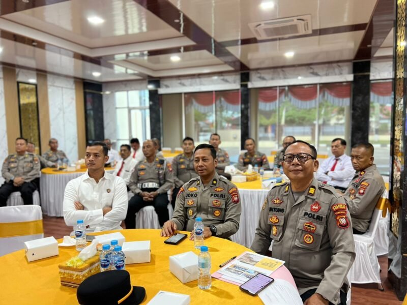 Polresta Pontianak Ikuti Anev Gangguan Kamtibmas Bersama Polda Kalbar Secara Virtual