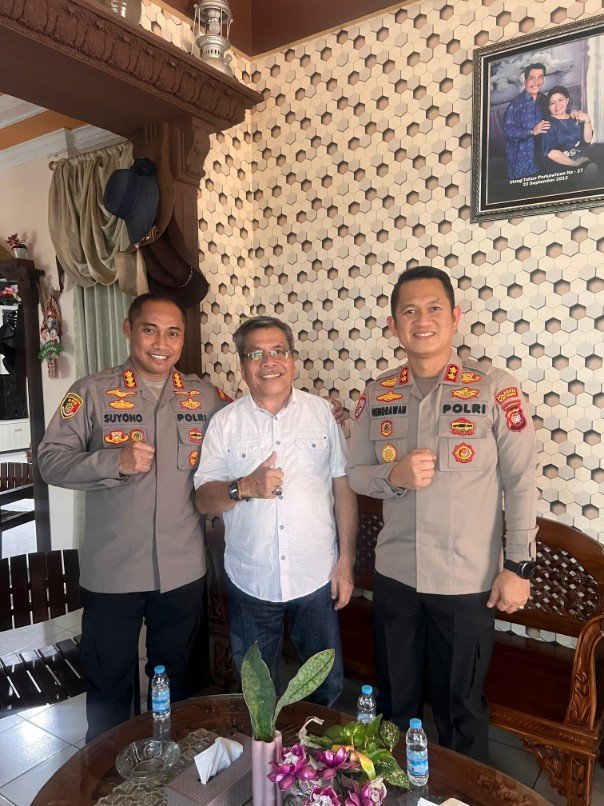 Kapolresta Pontianak Silaturahmi ke Ketua DAD Kota Pontianak