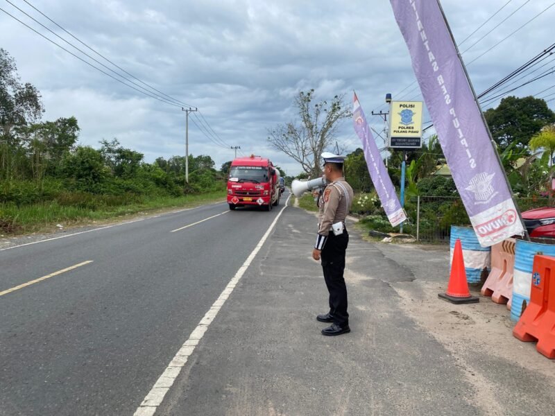Satlantas Polres Pulang Pisau Gencarkan Penling Guna Kamseltibcarlantas