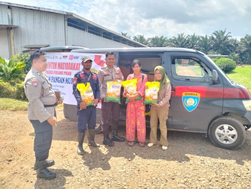 Beras SPHP Habis Terjual! Warga Antusias Sambut Program Polres Pulang Pisau