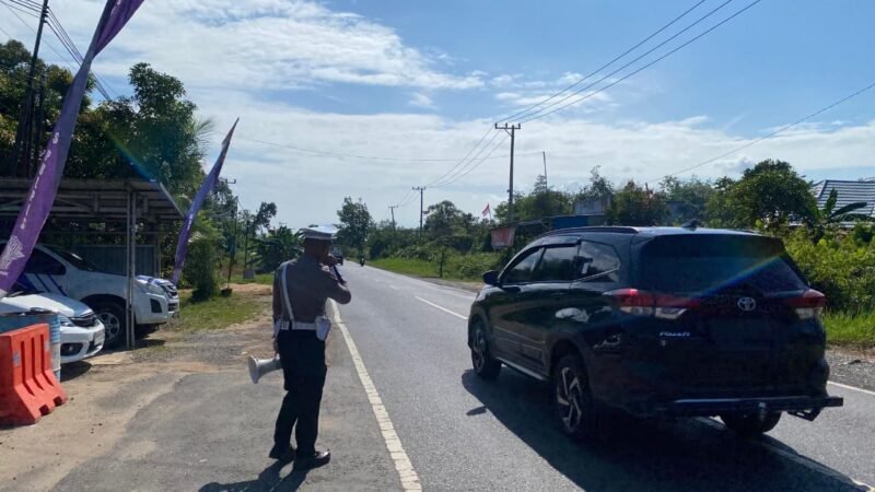 Kamseltibcarlantas: Sat Lantas Polres Pulang Pisau Giat Penling dan Penluh