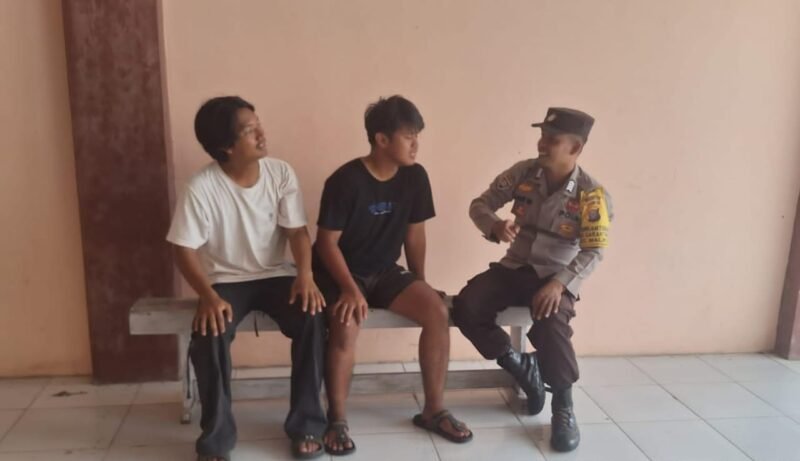 Sambang ke Masyarakat, Personel Polsek Maliku Lakukan Sosialisasi dan Imbauan
