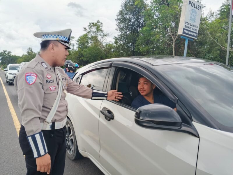 Satlantas Ingatkan Pengemudi Pakai Sabuk Pengaman