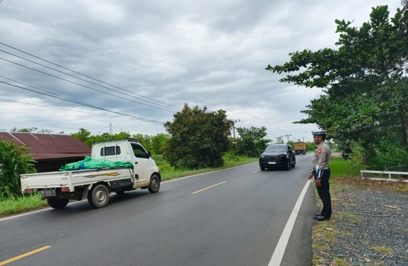 Satlantas Sigap Laksanakan Patroli Daerah Rawan Laka dan Pelanggaran