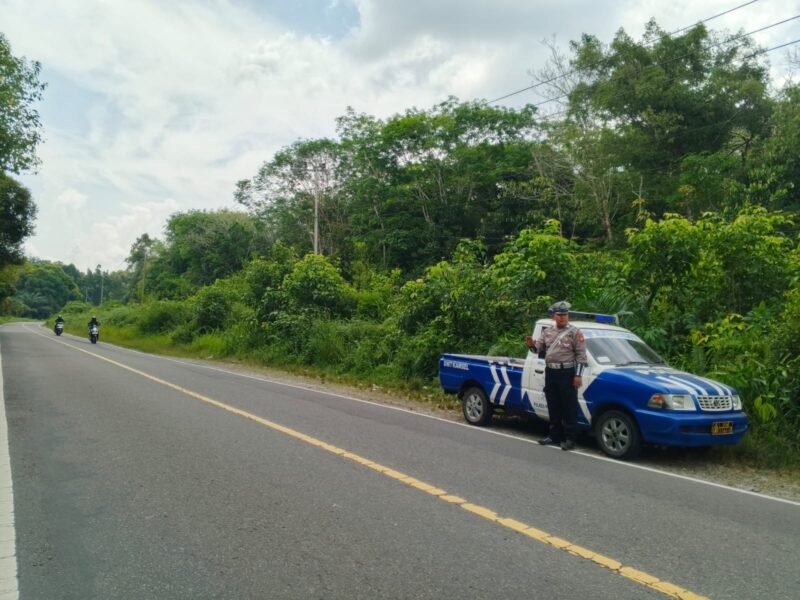 Satlantas Sigap Laksanakan Patroli Daerah Rawan Laka dan Pelanggaran