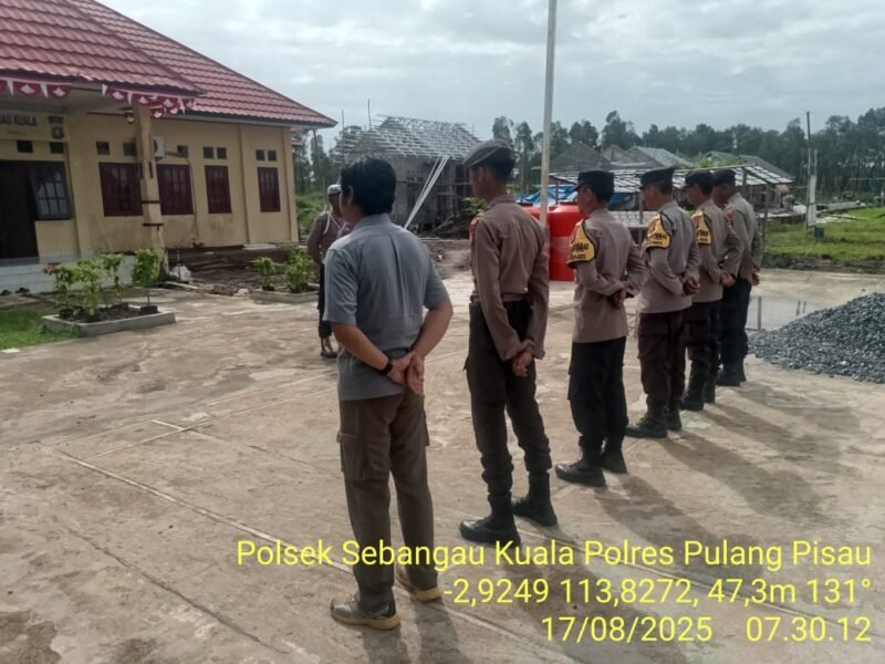Melaksanakan kegiatan Apel & Penyampaian arahan dari Pimpinan kepada Anggota terkait tugas di lapangan.