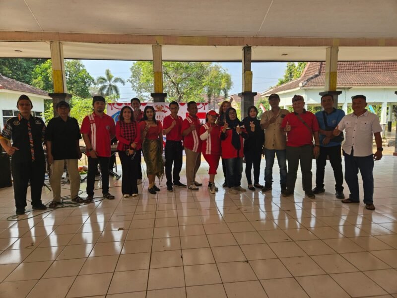DPC PJI HUT kemerdekaan RI yang ke 80 Dengan, Tumpengan,tema merdeka atau tidak korupsi,