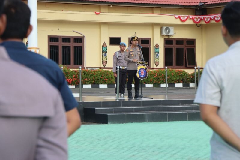 Sukseskan Hari Kemerdekaan, Kapolres Pulpis Apresiasi Soliditas dan Kinerja Anggota