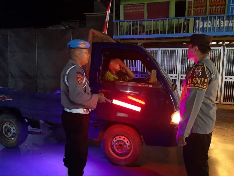 Cegah Tindak Pidana Premanisme, Polsek Maliku Gencarkan KRYD