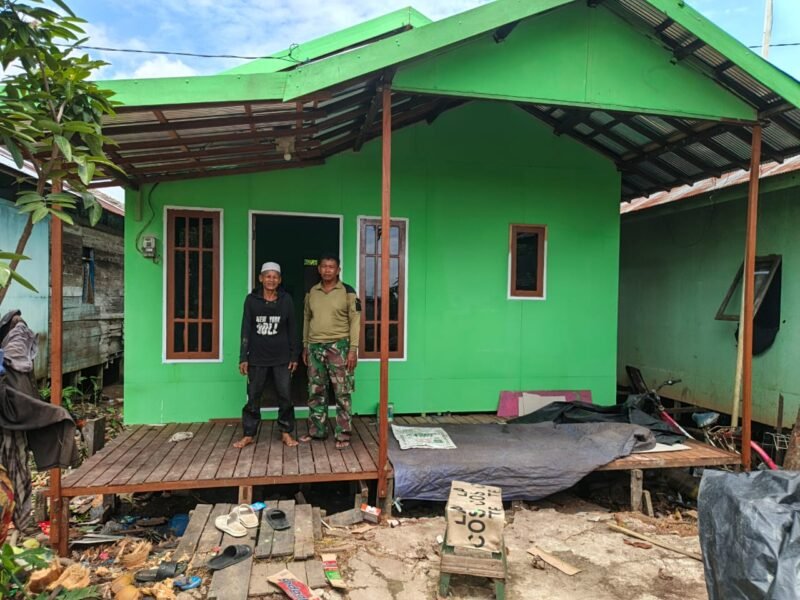 Akhirnya Kakek Noordin Tersenyum, Rumah Impian Selesai Dibangun dalam Program TMMD ke-125