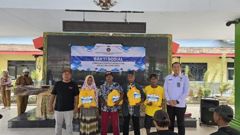 Bagikan 45 Paket Sembako, Implementasi Lapas Bermanfaat Bagi Masyarakat