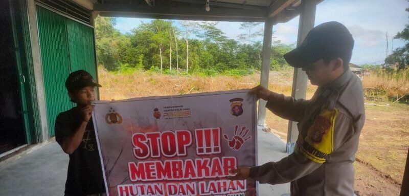 Sampaikan Imbauan Kamtibmas Kepada Masyarakat oleh Personel Polsek Maliku
