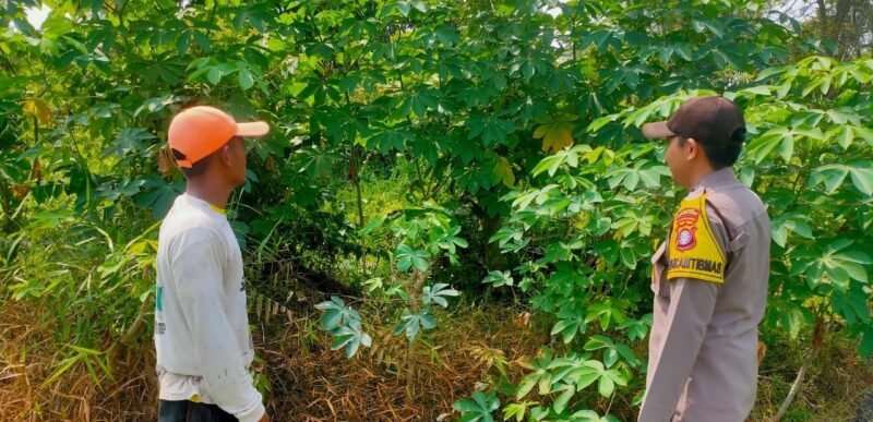 Sambang ke Masyarakat, Personel Polsek Maliku Lakukan Sosialisasi dan Imbauan