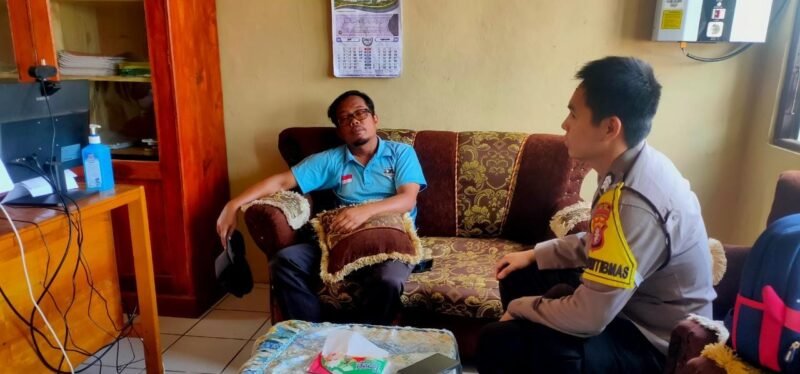 Polsek Maliku Sambangi Masyarakat dengan Beri Imbauan