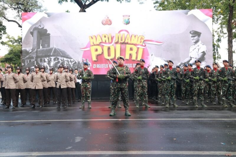 Kapolri Pimpin Upacara Diikuti Selurah Jajaran Polda se Indonesia