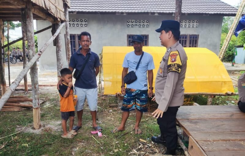 BHABINKAMTIBMAS SATBINMAS POLRES PULANG PISAU SAMPAIKAN HIMBAUAN CEGAH PREMANISME DI TENGAH MASYARAKAT