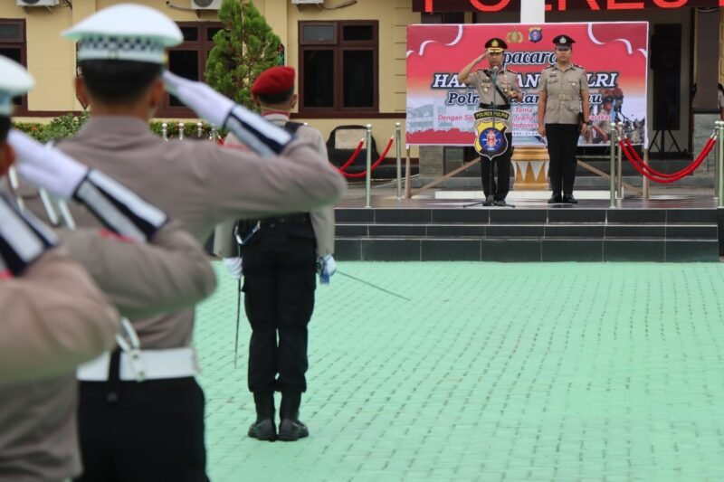 Hari Juang Polri ke-80, Polres Pulang Pisau Gelar Upacara dan Refleksi Perjuangan