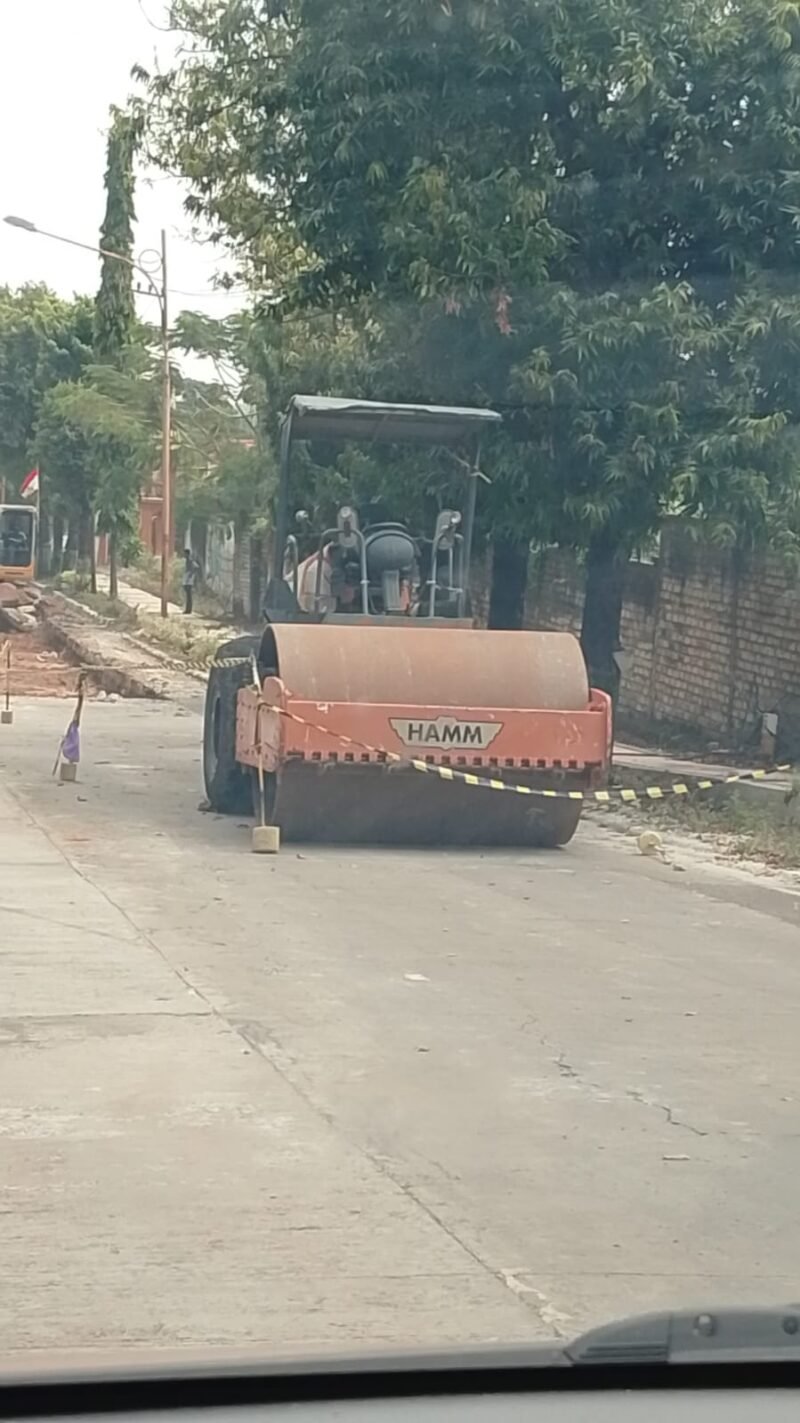 Proyek Diduga Bodong di Desa Ngrami, Sukomoro Tanpa Papan Informasi
