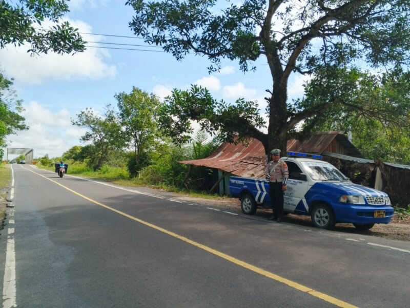 Satlantas Gelar Patroli di Daerah Rawan Laka Lantas