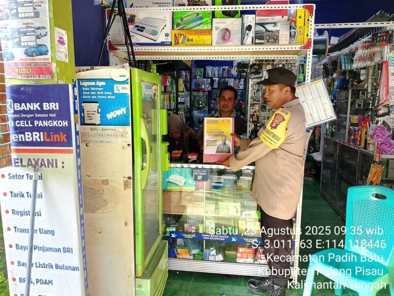 Polsek Pandih Batu Laksanakan Sosialisasi Call Center di Polsek Pandih Batu