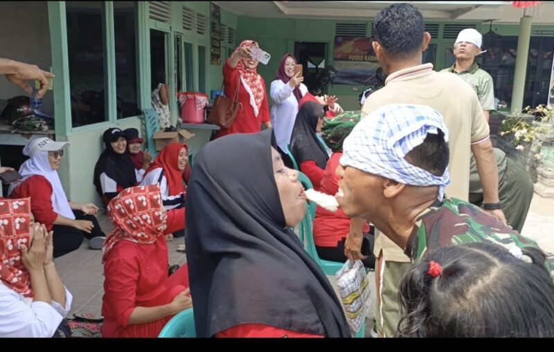 Meriahkan HUT RI Ke 80 Koramil 05/Pemangkat Selenggarakan Berbagai Lomba Bersama Keluarga