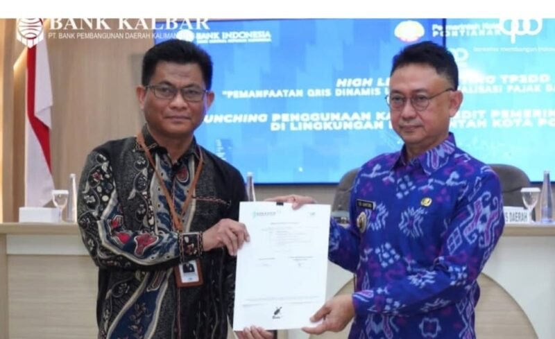 Bank Kalbar Resmi Luncurkan, Penggunaan KKPD di Lingkungan Pemkot Pontianak