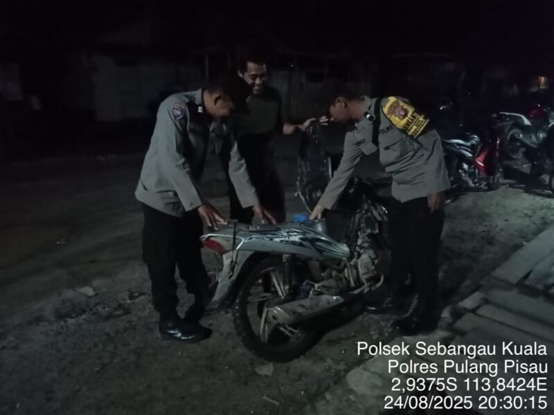 Polsek Sebangau Kuala laksanakan kegiatan KRYD, di wilayah kecamatan Sebangau Kuala