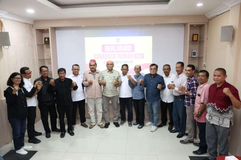 Pemkot Surabaya Bersama Forum Pembauran Kebangsaan Deklarasikan