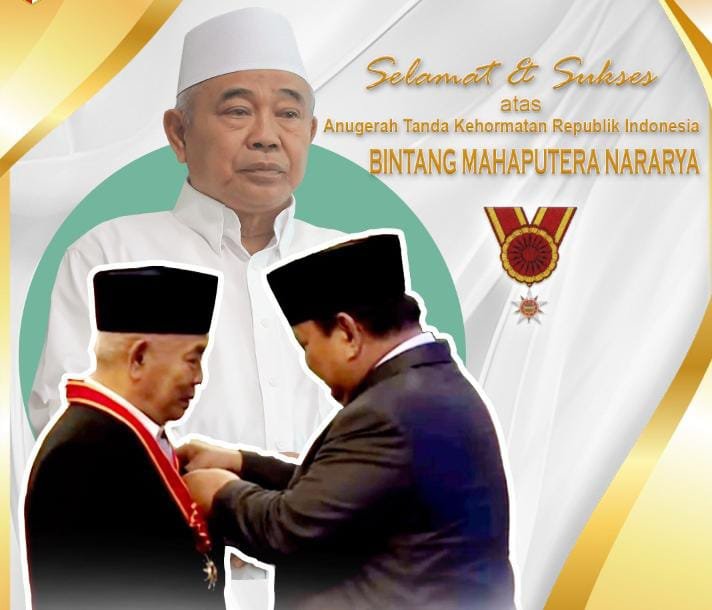 Selamat dan Sukses Prof. Dr. KH. Asep Saifuddin Chalim, M.A. atas Anugerah Tanda Kehormatan “Bintang Mahaputera Nararya”