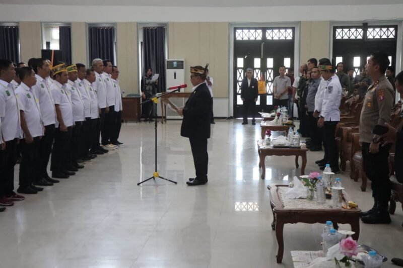 KONI Pulang Pisau Resmi Dilantik, Kapolres Nyatakan Dukungan Penuh untuk Dunia Olahraga