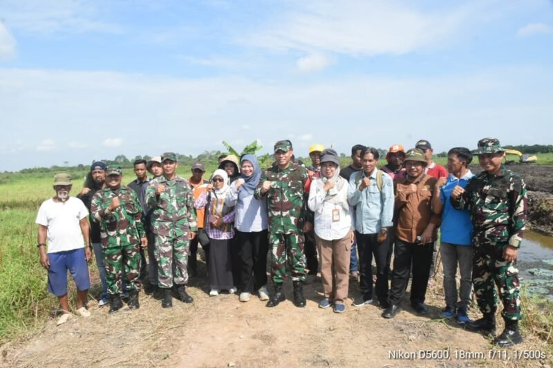 Program Ketahanan Pangan, Tim Was Dirjen PSP Kementan RI Kunjungi HST