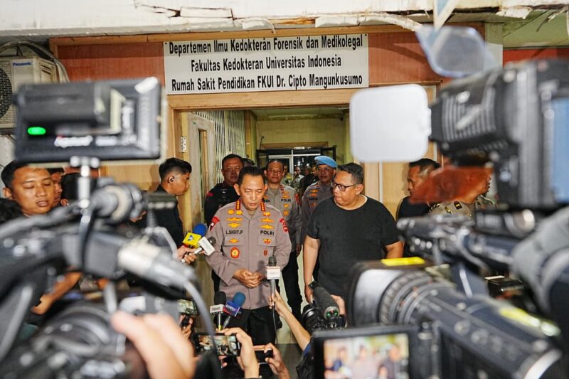 Kapolri Pastikan Evaluasi, dan Penanganan Transparan Usai Insiden Tewasnya Driver Ojol