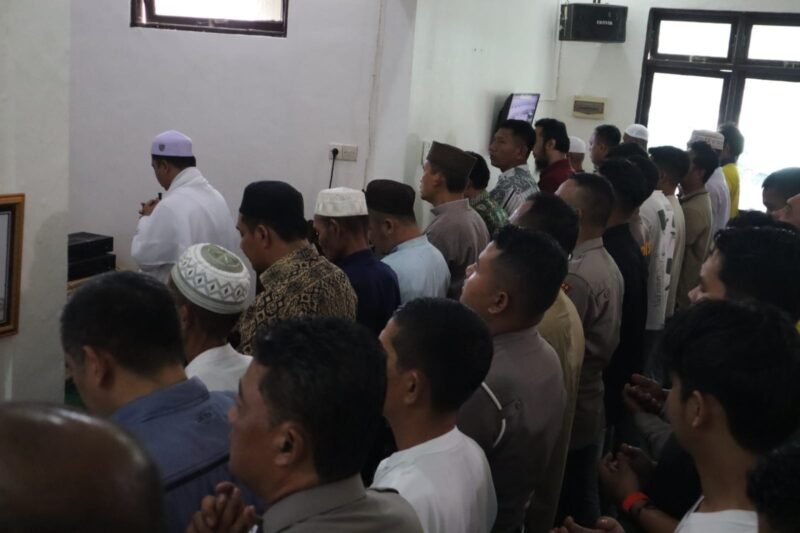 Doa untuk Affan Kurniawan, Polres Pulang Pisau Laksanakan Shalat Gaib dan Doa Bersama