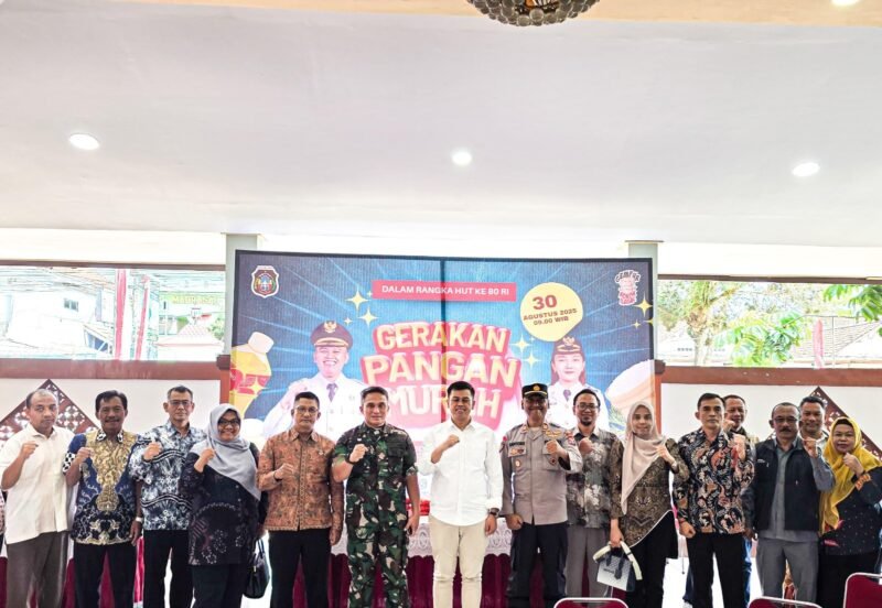 Fokus Jaga Stabilitas Harga Dan Pasokan, Dandim 0808 Bersama Forkopimda Kota Blitar Hadiri Zoom Meeting GPM Serentak