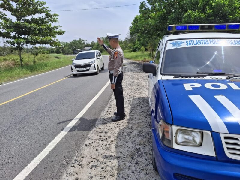 Sat Lantas Gelar Patroli Daerah Rawan Pelanggaran dan Laka Lantas
