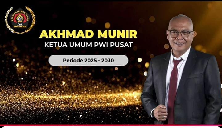 Ahmad Munir Terpilih Jadi Ketua Umum PWI Pusat