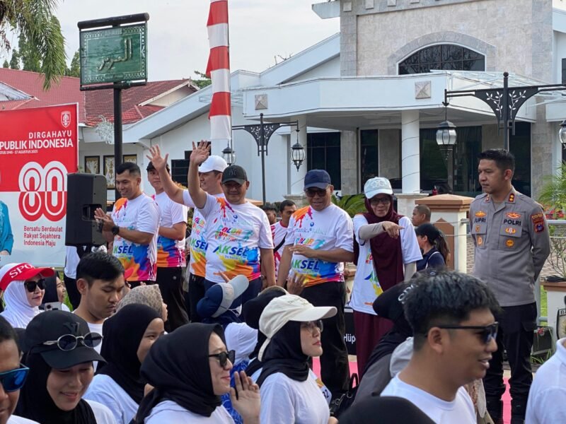 Dandim 1002/HST: Color Run Jadi Momentum Kebersamaan TNI dan Masyarakat