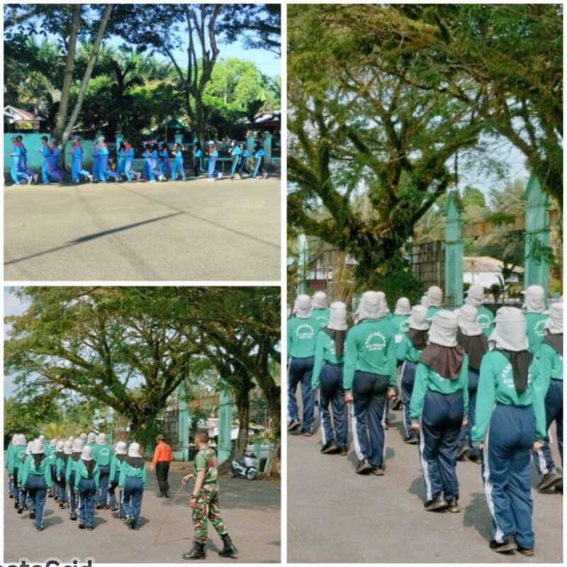 TNI dan Polri Bersama Cetak Paskibraka Tangguh di Kecamatan Pugaan