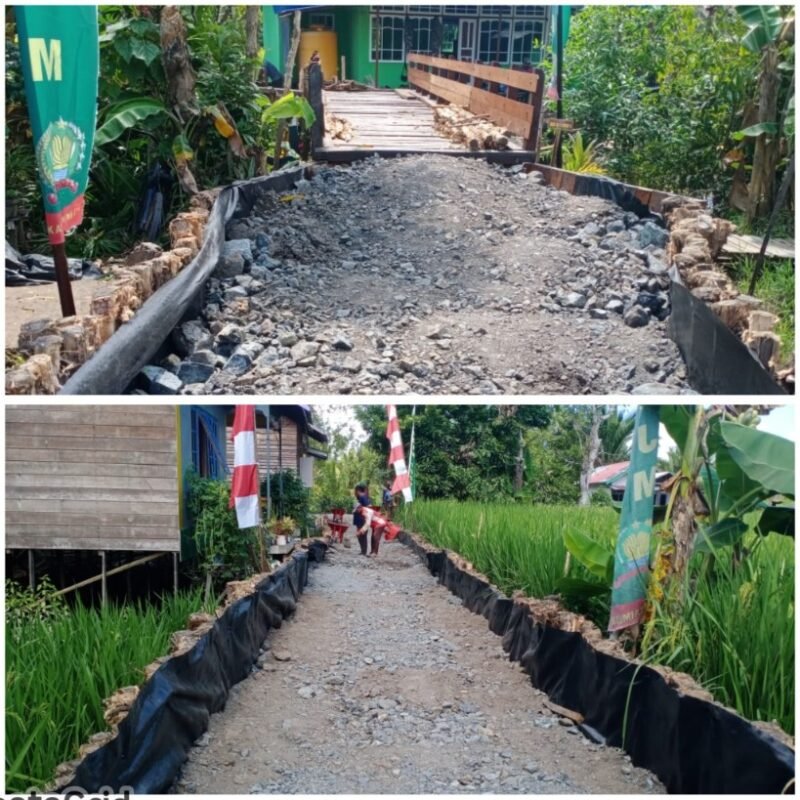 Warga Kuin Kecil Mulai Rasakan Manfaat Pembangunan Jalan