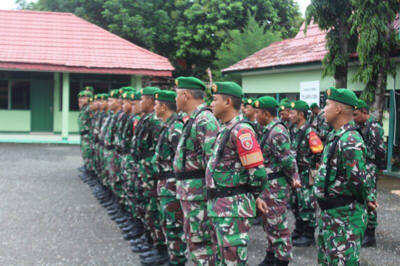 Wujudkan Tabalong Aman, Kodim 1008 Gelar Patroli dan Apel Kesiapsiagaan