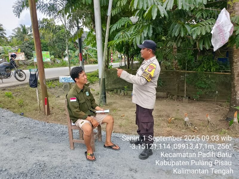 Polsek Pandih Batu Laksanakan Sosialisasi Coling sistem, di Polsek Pandih Batu