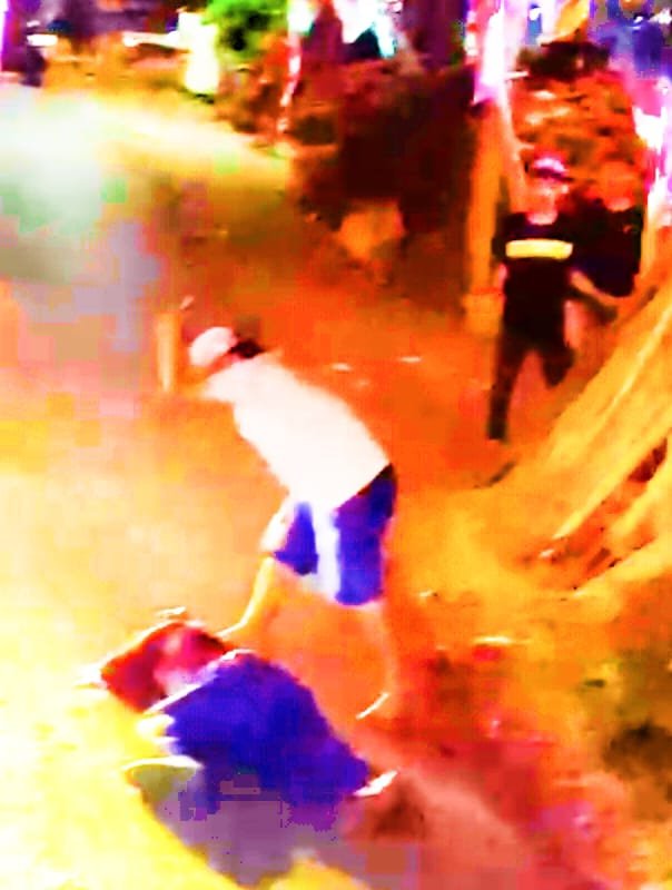 Pria di Dibacok OTK Saat Nonton Karnaval