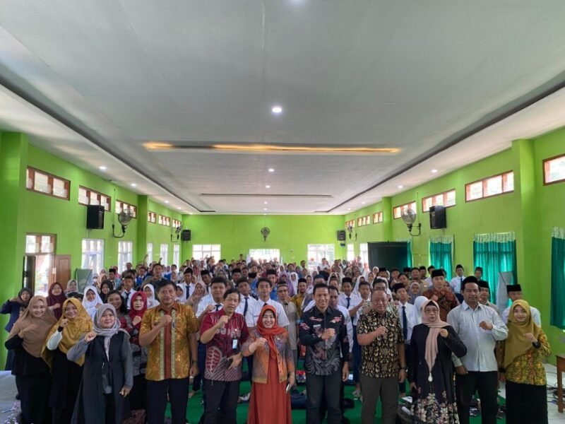 Sosialisasi Pencegahan Perundungan, Kekerasan, dan Intoleransi Digelar di SMPN 2 Nganjuk