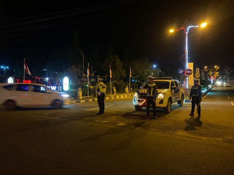 Patroli Malam Ditingkatkan, Polres Pulang Pisau Jaga Kondusivitas Pasca Unjuk Rasa