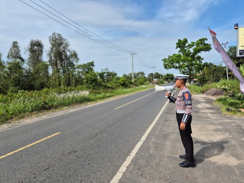 Satlantas Polres Pulang Pisau Gencarkan Penling Guna Kamseltibcarlantas