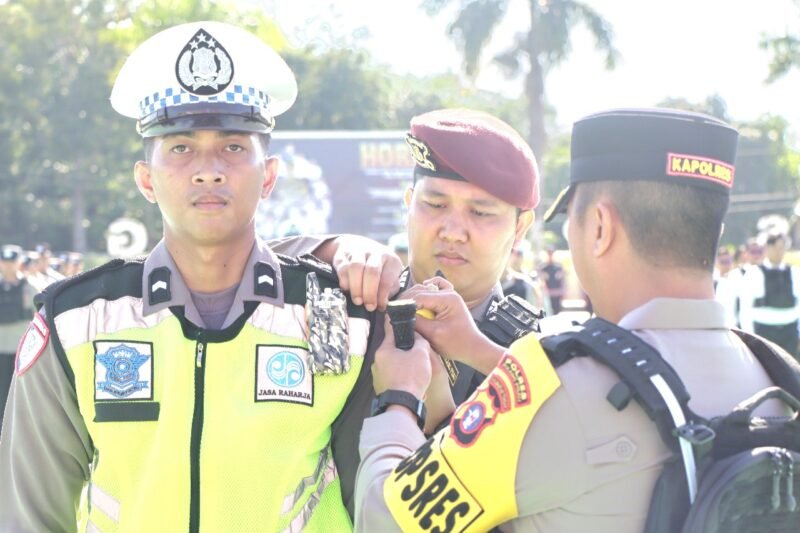 Polres Pulang Pisau Laksanakan Apel Gelar Pasukan Operasi Aman Nusa I 2025, Fokus Cegah Gangguan Keamanan