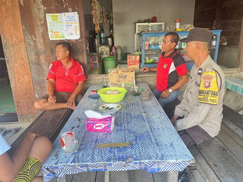 Pagi hari Polsek sebangau kuala gencarkan giat KRYD