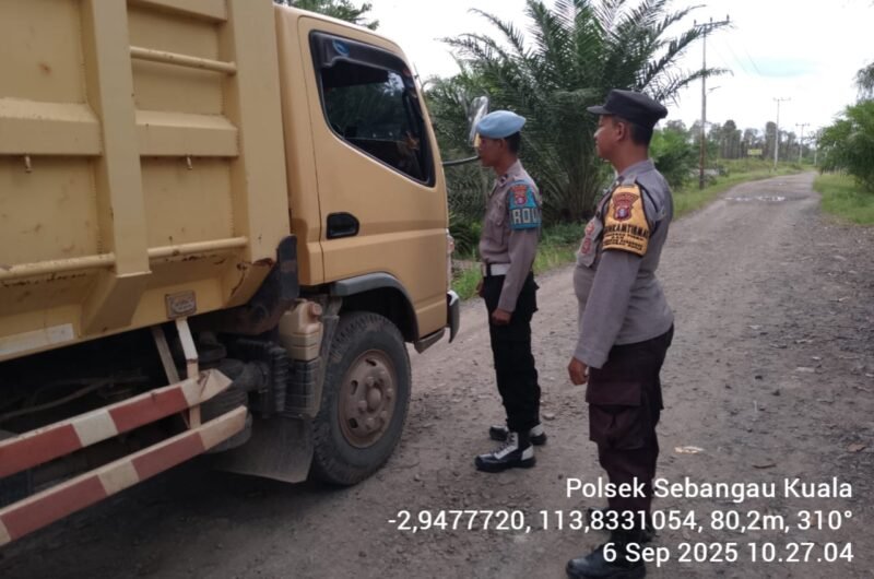 Polsek Sebangau Kuala laksanakan kegiatan KRYD di wilayah kecamatan Sebangau Kuala.