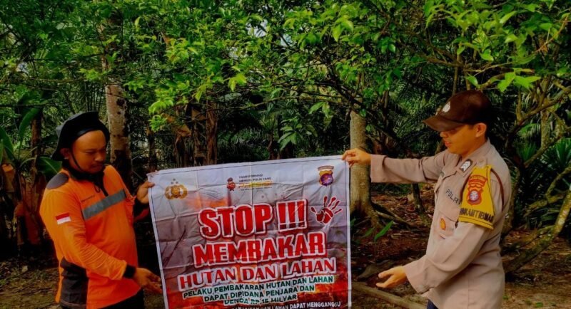 Sampaikan Imbauan Kamtibmas Kepada Masyarakat oleh Personel Polsek Maliku